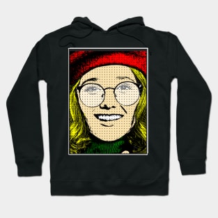 Pop Art Close Up Women Glasse Hoodie